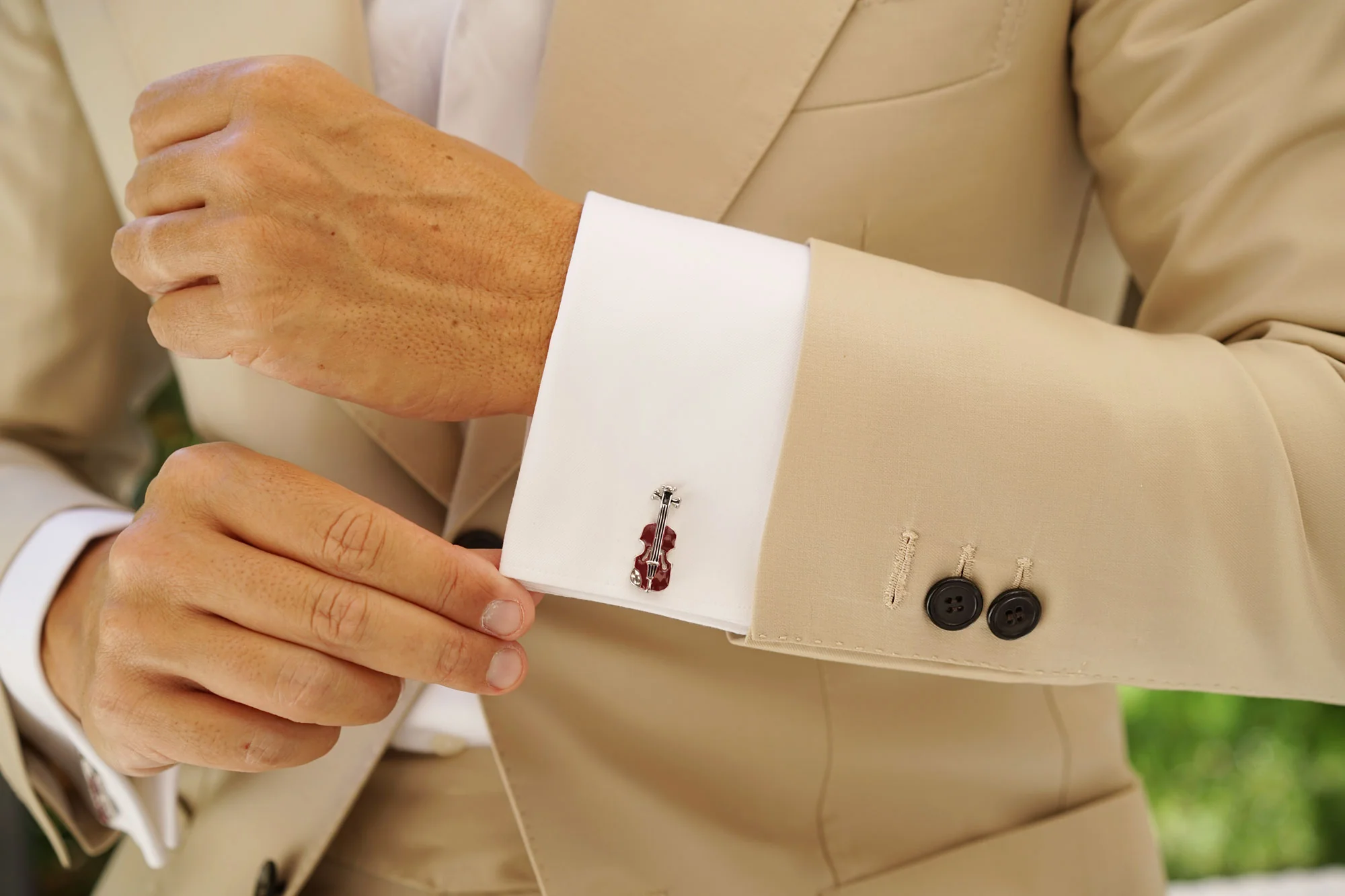 Violin Cufflinks - Image 9