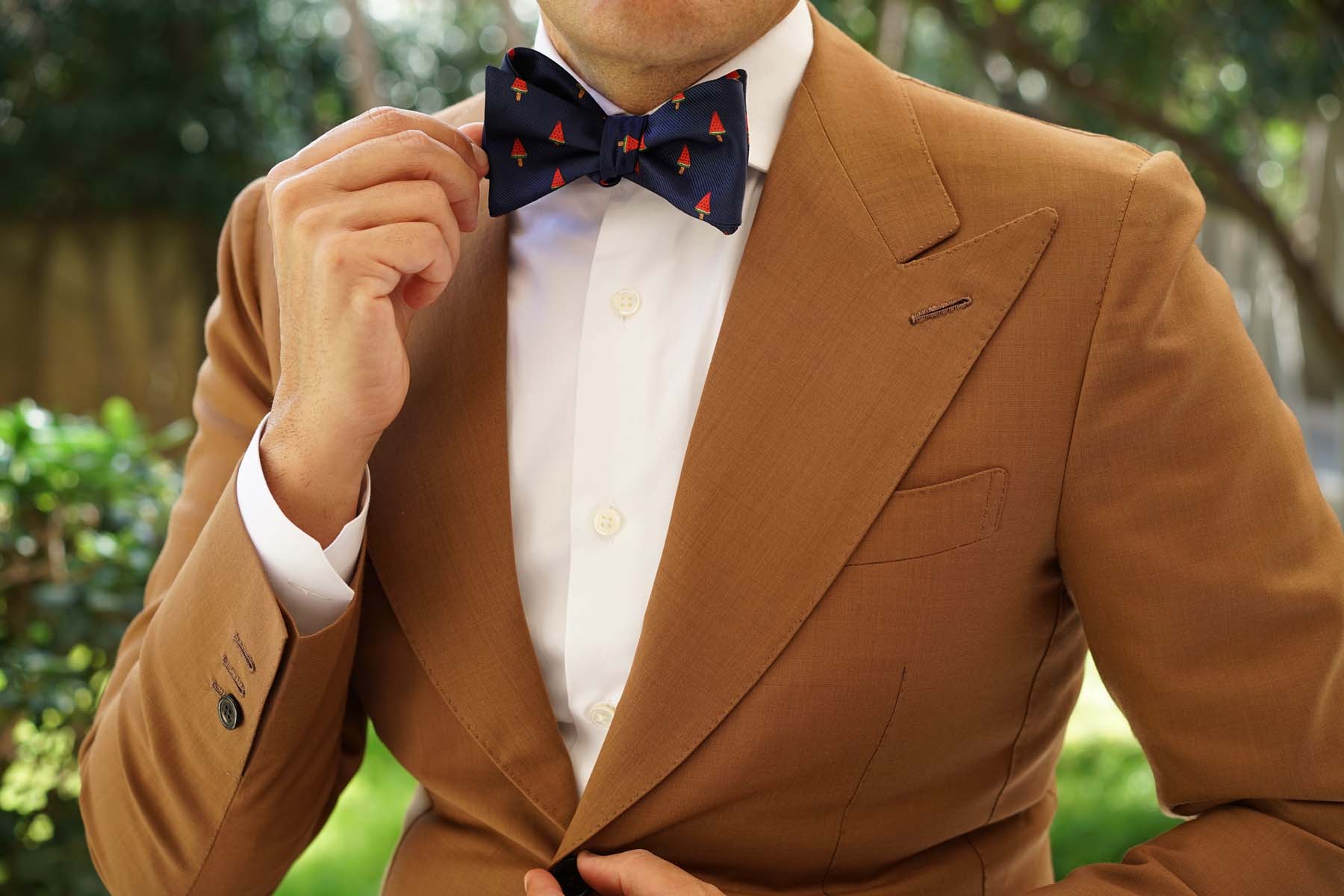 Watermelon Popsicle Self Bow Tie - Image 8