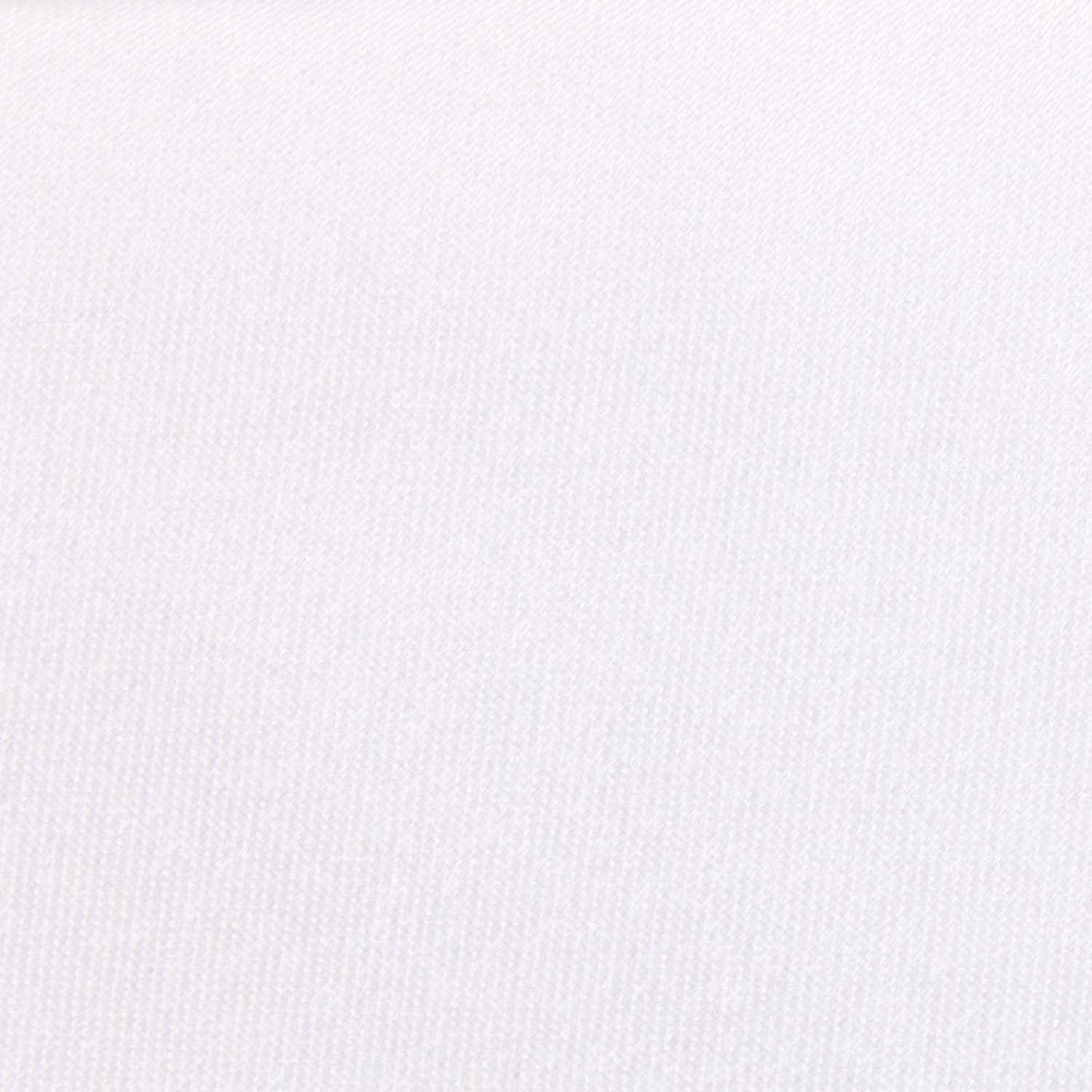 White Satin Skinny Tie - Image 4