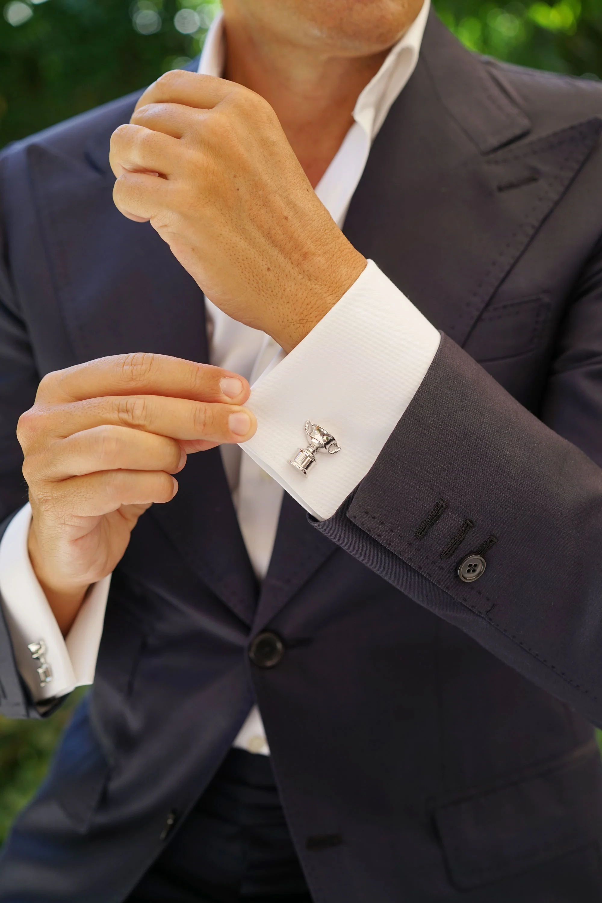 Wimbledon Tennis Cup Cufflinks - Image 5