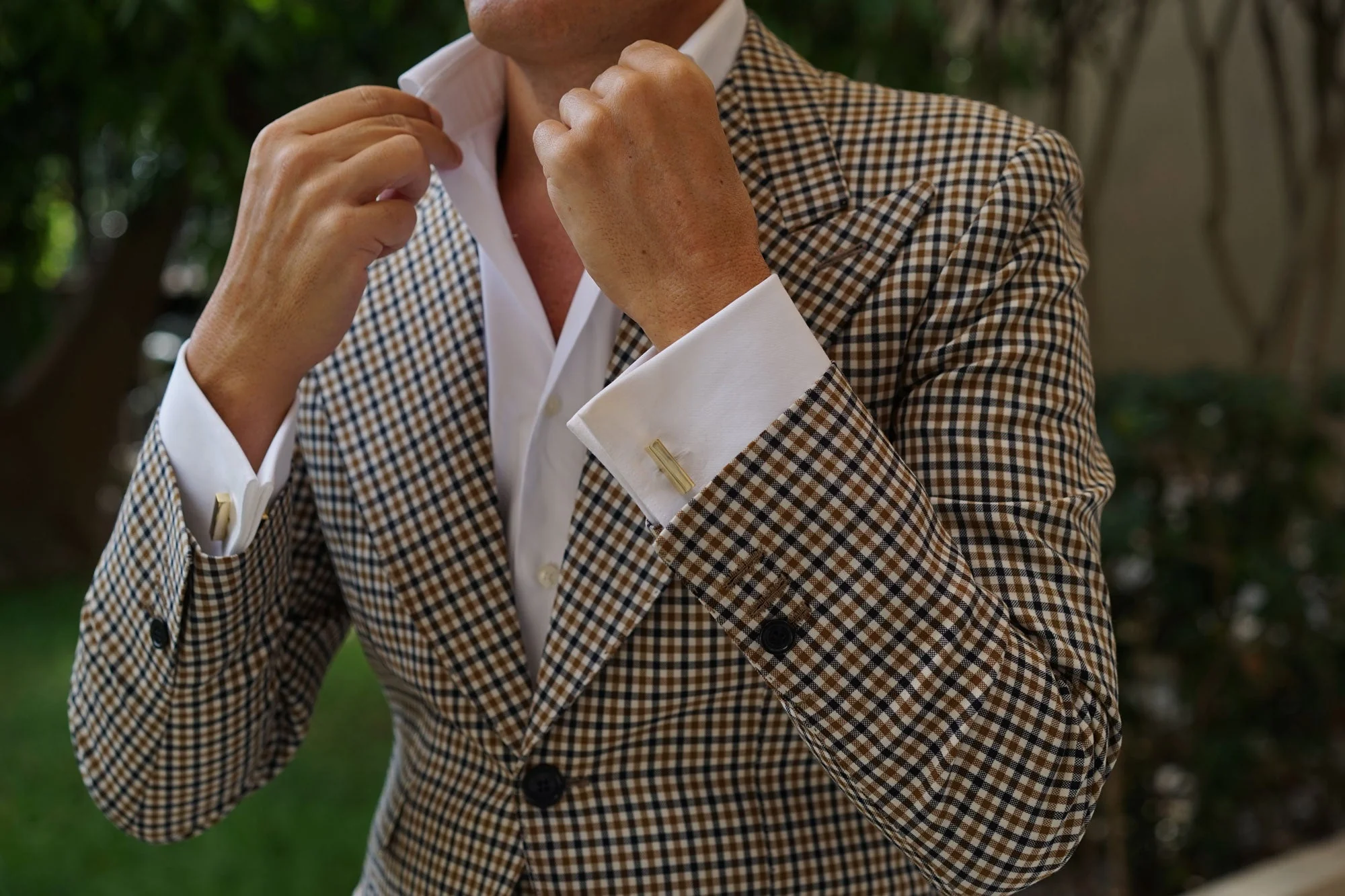 Wolfgang Amadeus Mozart Gold Cufflinks - Image 4