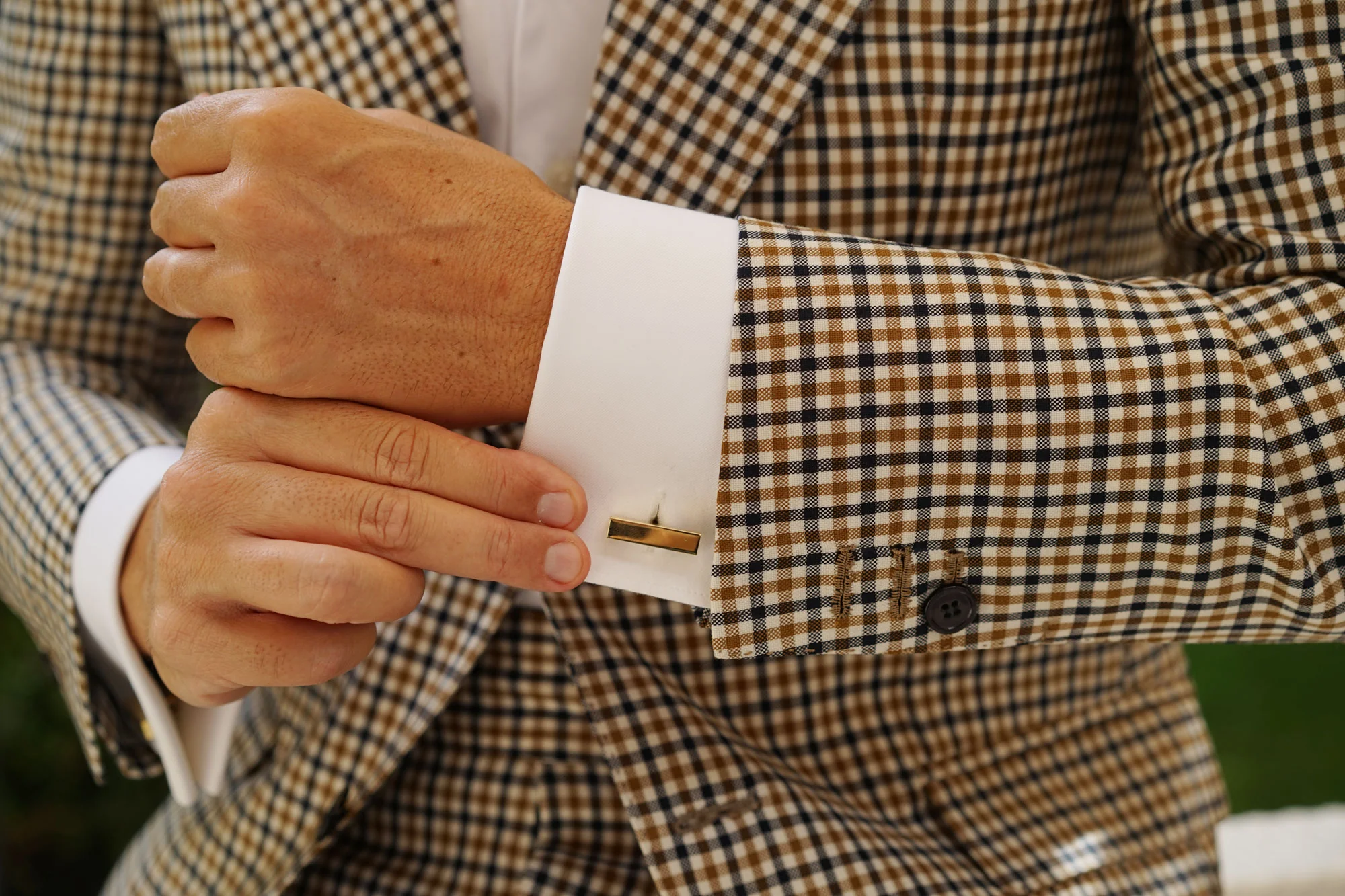 Wolfgang Amadeus Mozart Gold Cufflinks - Image 9
