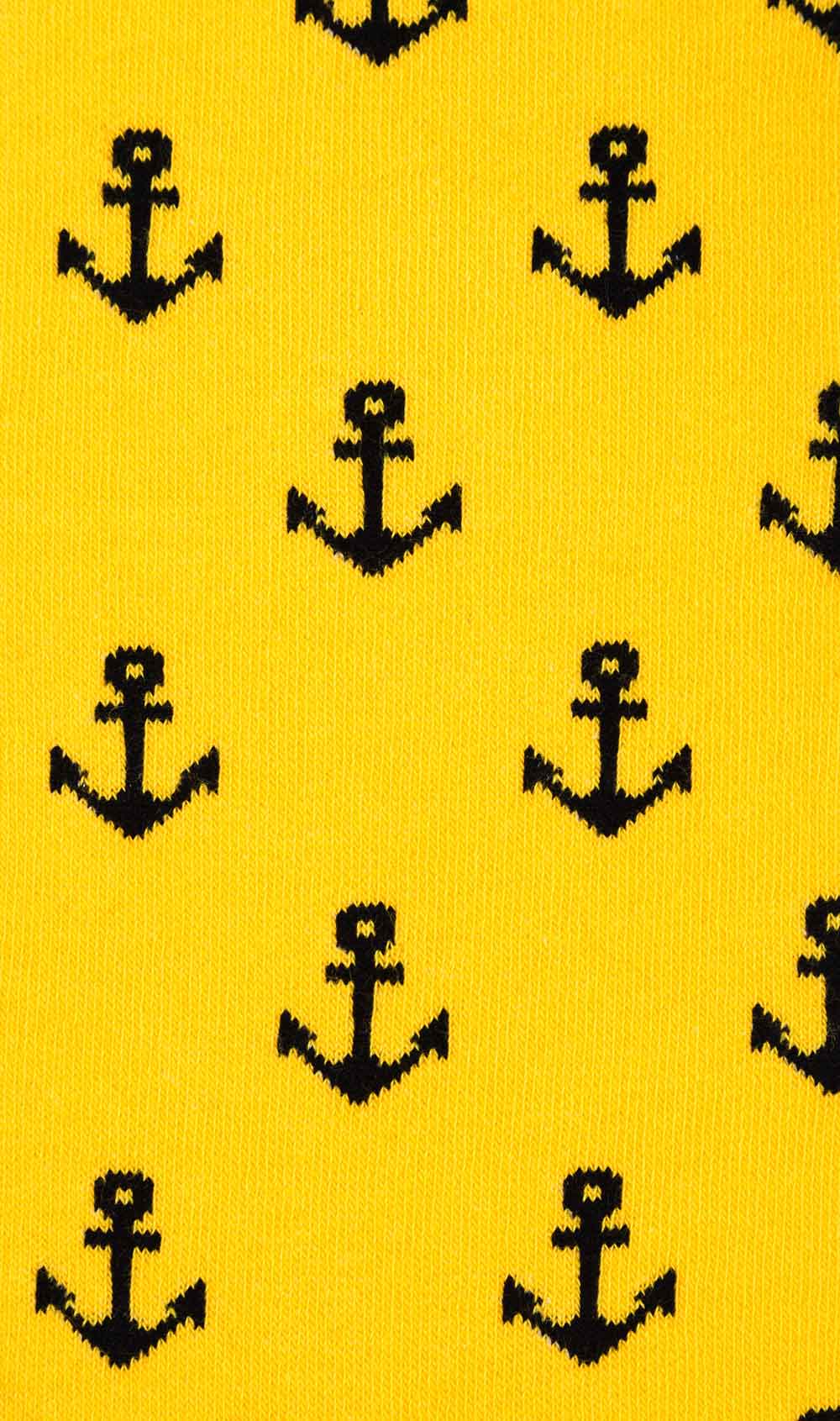 Yellow Anchor Socks - Image 2