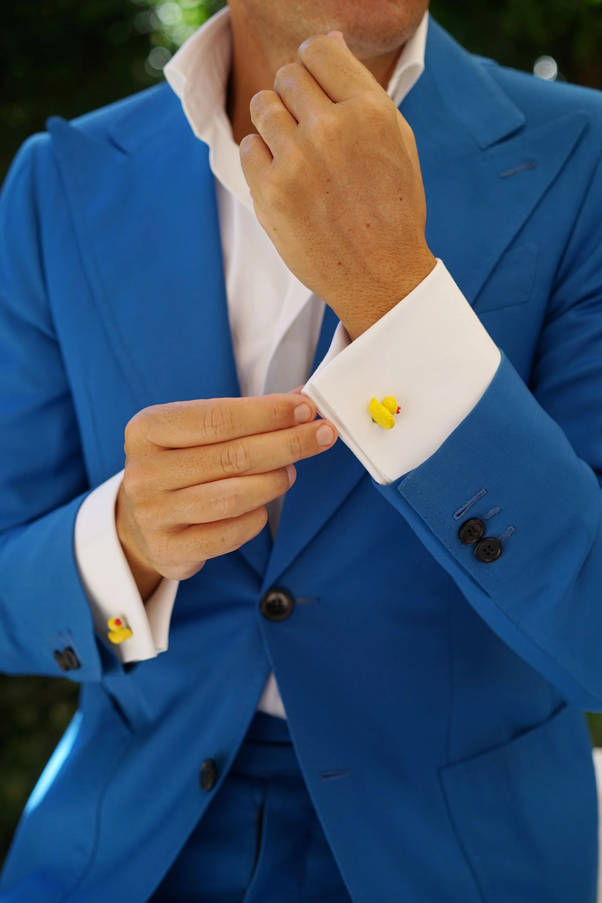 Yellow Duck Cufflinks - Image 6