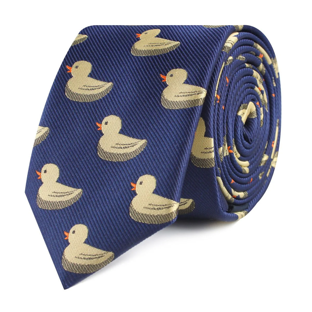 Yellow Duck Skinny Tie - Image 2