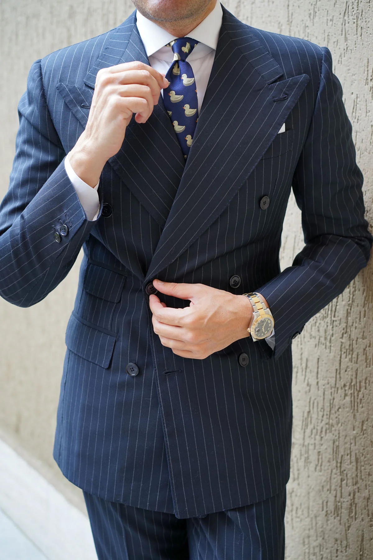 Yellow Duck Skinny Tie - Image 7