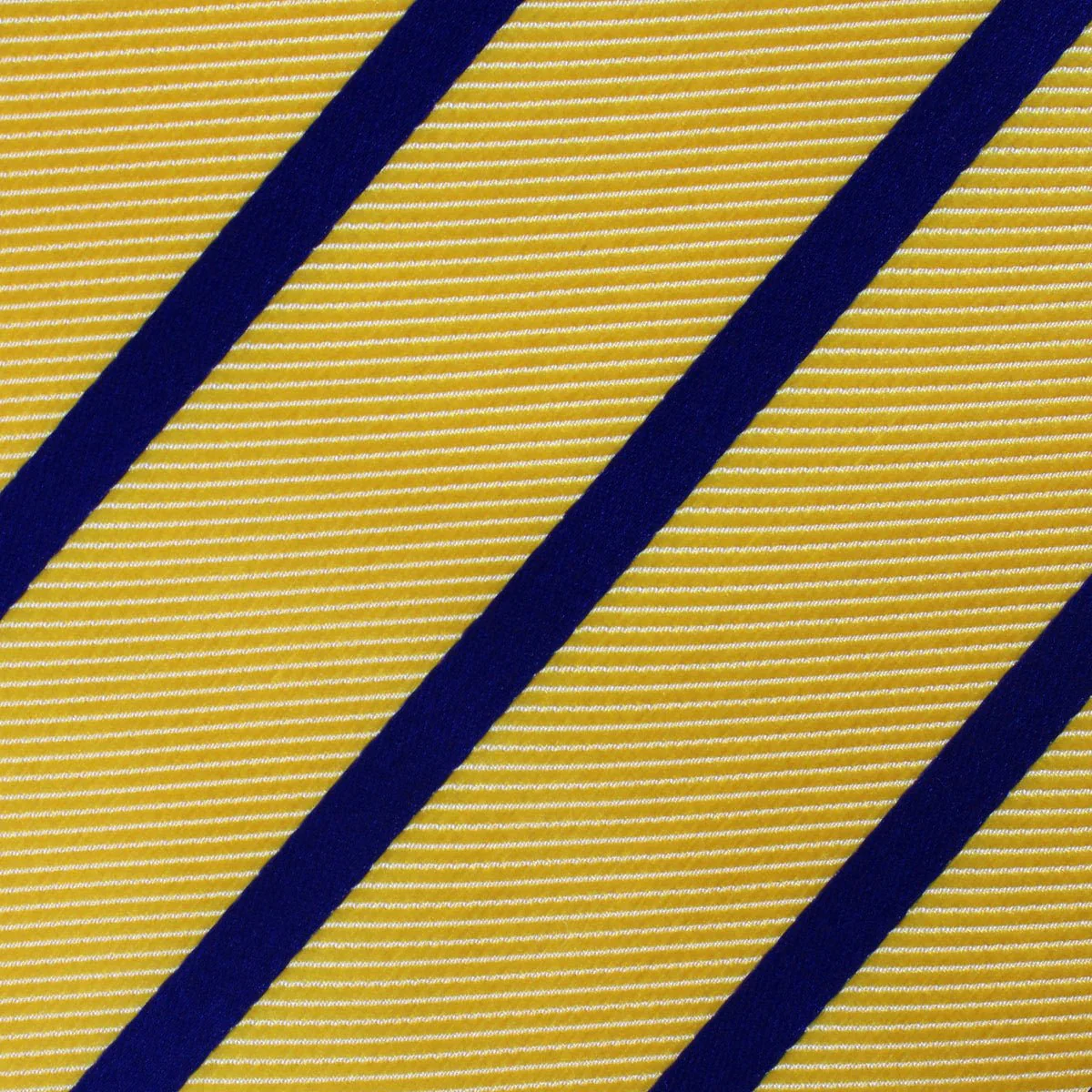 Yellow Pencil Stripe Kids Diamond Bow Tie - Image 2