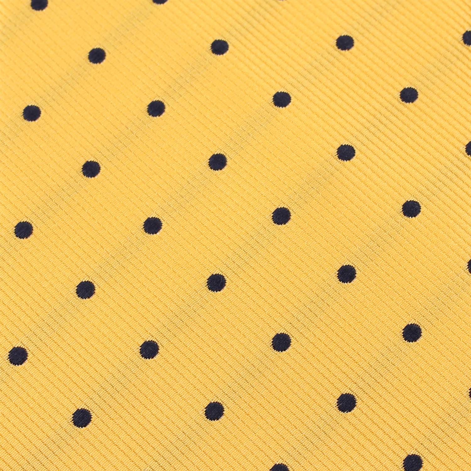 Yellow with Polka Dots Kids Bow Tie - Image 2