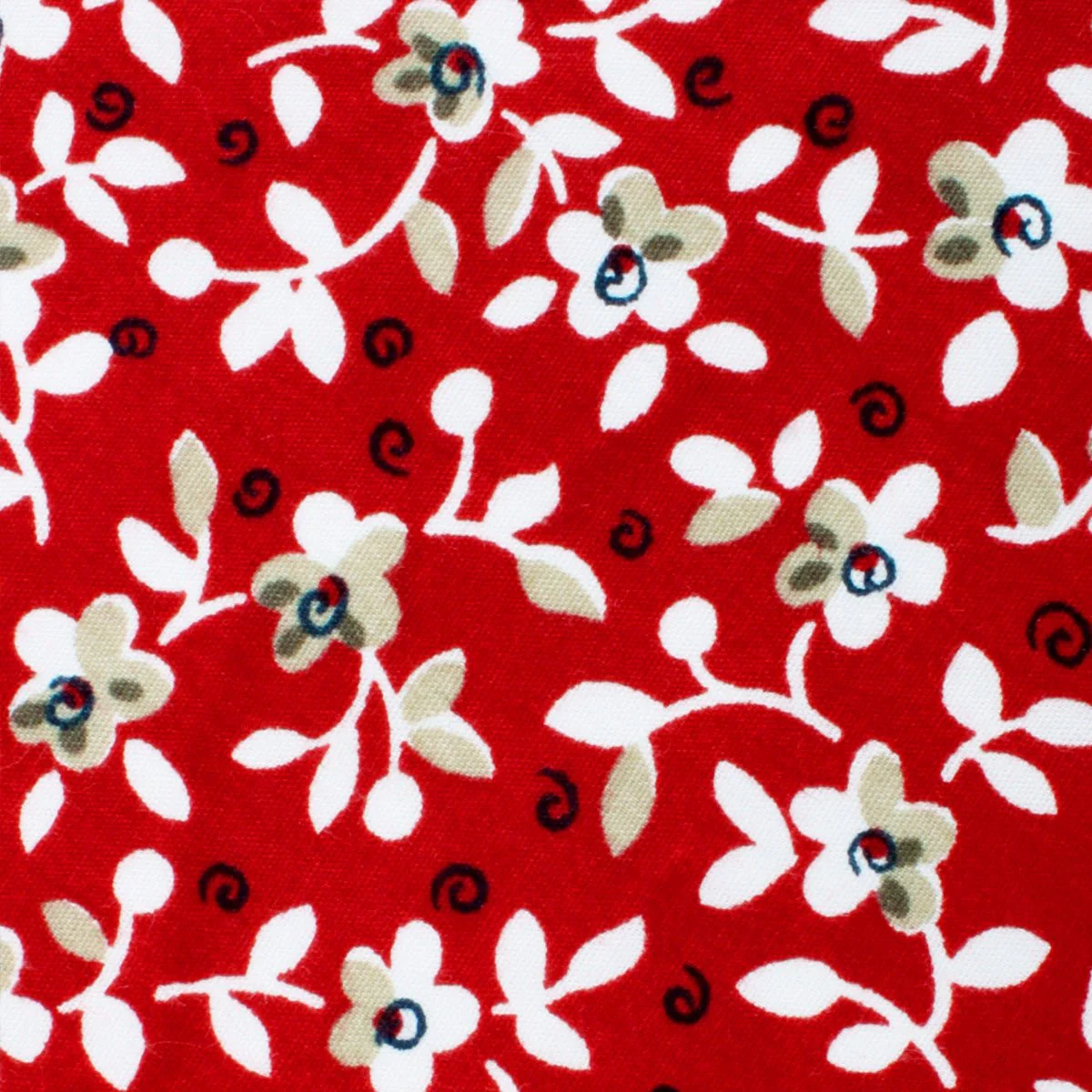 Yukata Red Floral Bow Tie - Image 2
